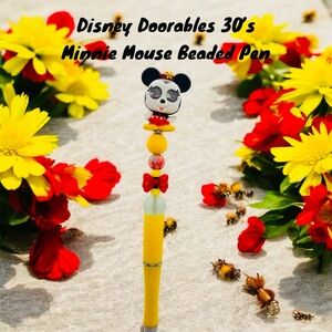 Disney Doorables 30’s Minnie Mouse Beaded Pen